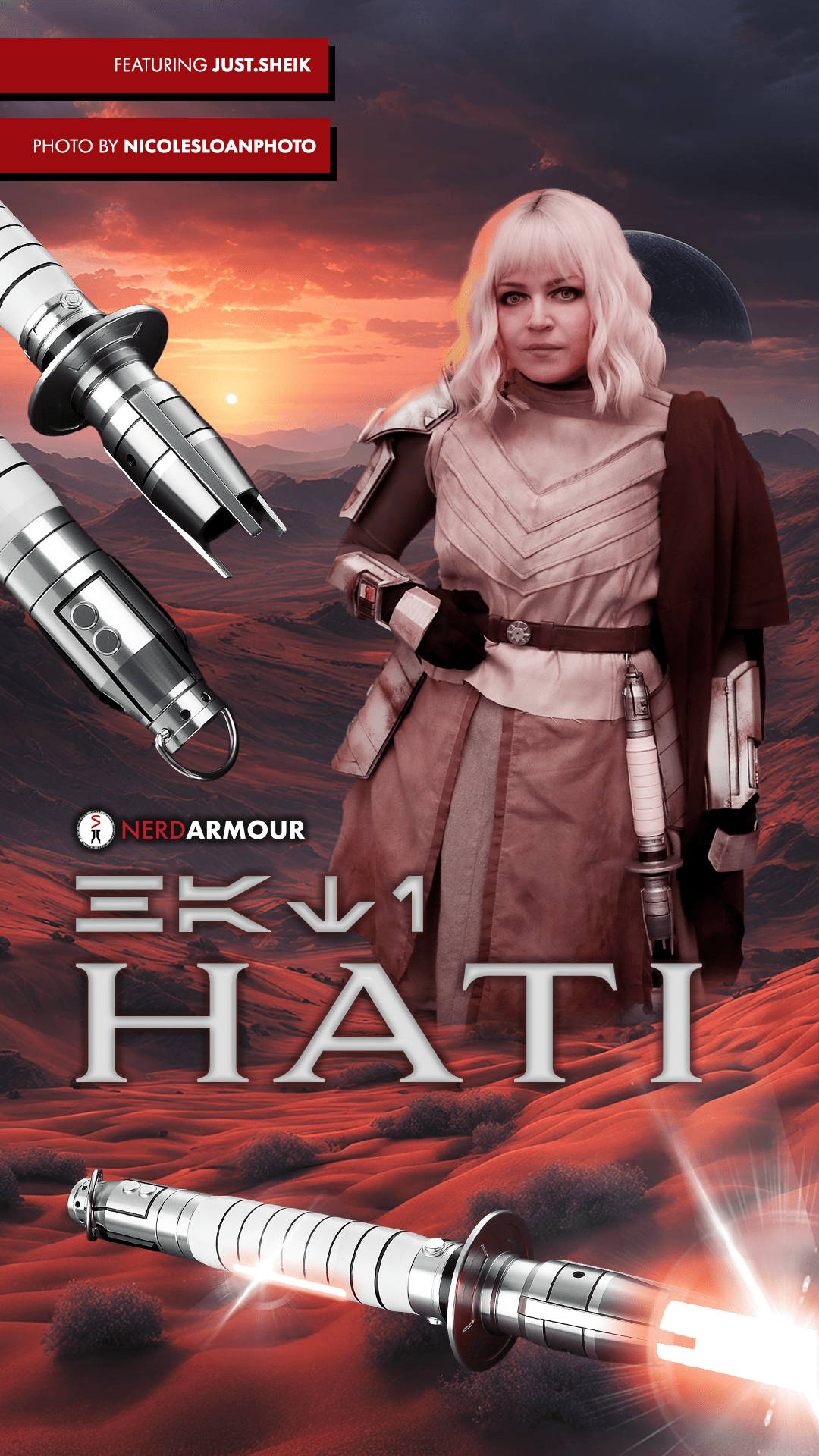 Hati Elite Saber - NerdArmour - Sabers