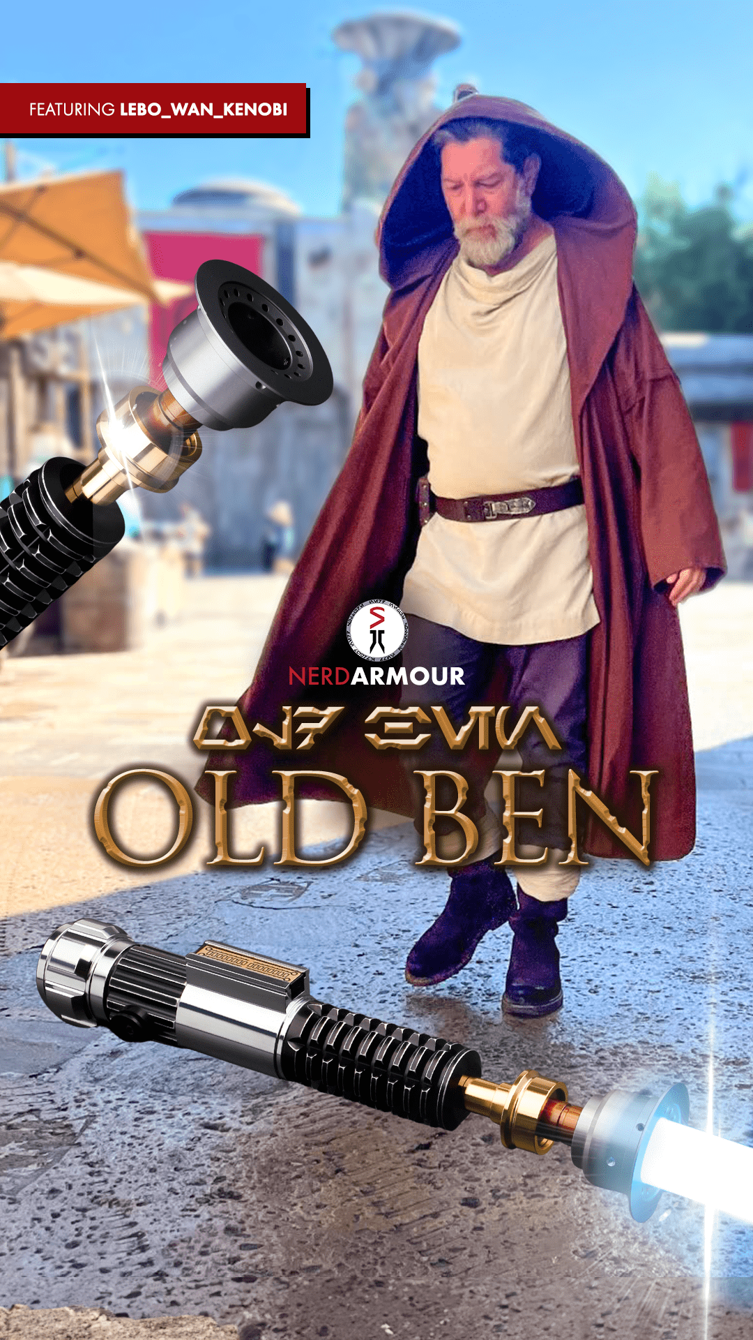 Old Ben Saber - NerdArmour - Sabers